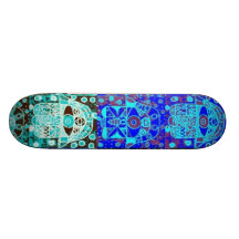 Bar Mitzvah "SkateBoard-Werbegeschenk": Hamsa Skateboard Deck
