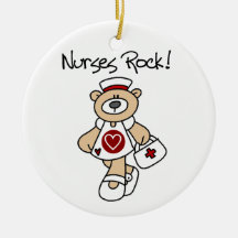 Bär pflegt Felsen-T-Shirts und Geschenke Ornament