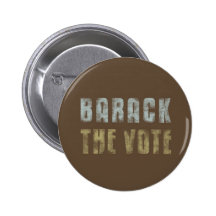 Barack die Abstimmung Buttons