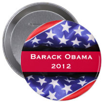 Barack Obama 2012 Kampagnen-Knopf Button