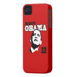 Barack Obama 2012 (Rot) iPhone 4 Fall iPhone 4 Hüllen