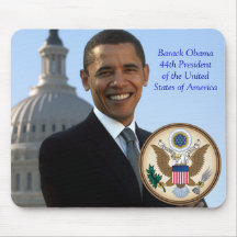 Barack Obama 44. Präsident der USA Mauspads