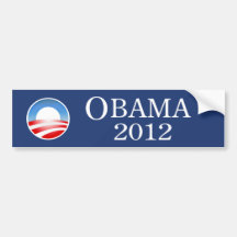 Barack Obama Autoaufkleber 2012