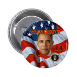 BARACK OBAMA EINWEIHUNGS-COLLAGE BUTTONS