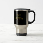 BARACK OBAMA GOLD 2009 KAFFEE TASSEN