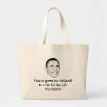 Barack Obama Leinentaschen
