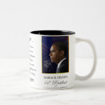 Barack Obama mit John F. Kennedy - Becher Tasse