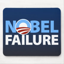 Barack Obama: Nobel-Ausfall Mousepads