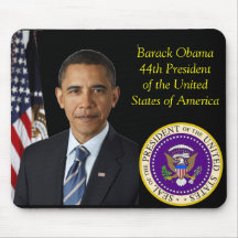 Barack Obama offizielles Siegel Foto-44. des Pres Mousepad