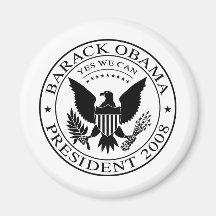 Barack Obama PräsidentenSiegel-Magnet 2008 Magnets