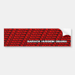 Barack Obama: Sozialistisch Auto Sticker