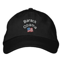 Barack Obama stickte Hut Bestickte Baseballkappen