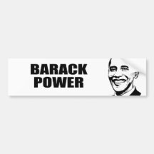BARACK POWER AUTOSTICKER