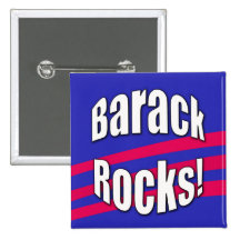 Barack schaukelt Knopf Button