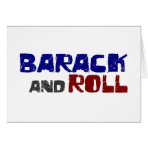 Barack und Rolle Grußkarten