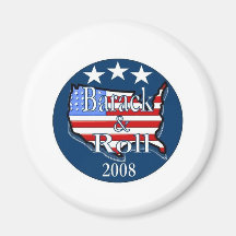 barack und Rolle Magnets
