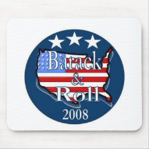 barack und Rolle Mousepads