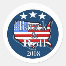 barack und Rolle Stickers