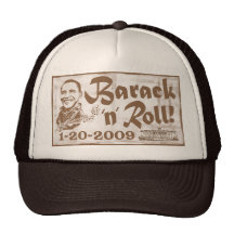 Barack und rollen Einweihungs-Hut 2009 Truckermütze