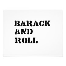 Barack und Rollent-shirt Individuelle Ankündigskarten