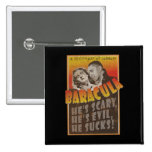Baracula - Barack Obama Film-Plakat Anstecknadel