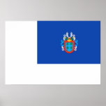 Baranain, Spanien-Flagge Poster