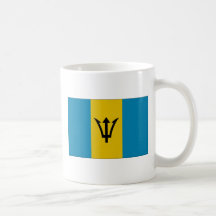 Barbados-Flaggen-Becher Kaffee Tassen