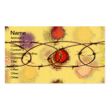 BARBED WIRE BUSINESS CARD