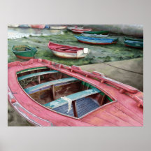 Barcas/Boote. Plakat