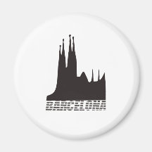 Barcelona Kühlschrankmagnet