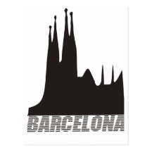 Barcelona Postkarten