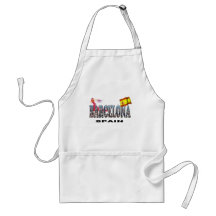 Barcelona Spanien Schürzen