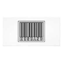 Barcode-Ehemann Fotokarten