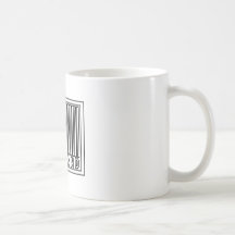 Barcode-Ehemann Kaffee Haferl
