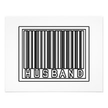 Barcode-Ehemann Personalisierte Ankündigungen