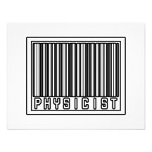 Barcode-Physiker Individuelle Ankündigung