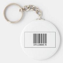Barcode-Schlagzeuger Schlüsselanhänger