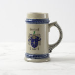 Barker-Wappen Stein/Barker-Familienwappen Teehaferl