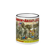 Barnum u. Bailey - Elefanten Kaffee Tassen