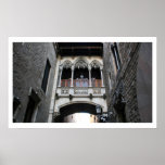 Barri Gotic Barcelona Plakat