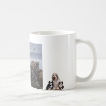 Bärtiger Collie-Becher Haferl