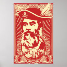 Bärtiges Saddam Hussein-Porträt Plakatdrucke
