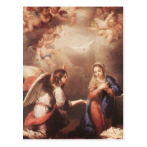 Bartolome Murillo - die Ankündigung postkarten