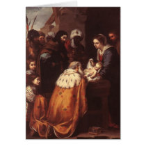 Bartolome Murillo - die Verehrung der Weisen karten