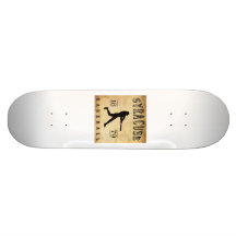 Baseball 1879 Syrakus New York Individuelle Skateboards