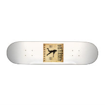 Baseball 1881 Detroits Michigan Skateboard Deck
