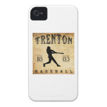 Baseball 1883 Trentons New-Jersey Case-Mate iPhone 4 Hüllen