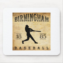 Baseball 1885 Birminghams Alabama Mauspad