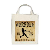 Baseball 1885 Norfolks Virginia Tragetaschen
