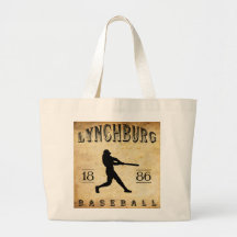 Baseball 1886 Lynchburgs Virginia Einkaufstaschen
